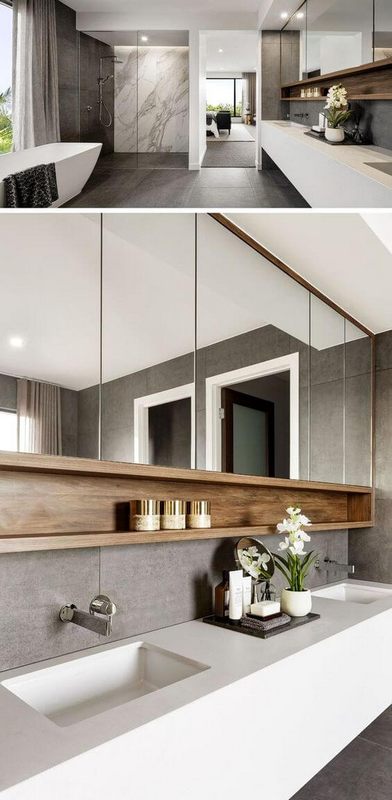 Ốp đá lavabo nhân tạo màu trắng đơn giản