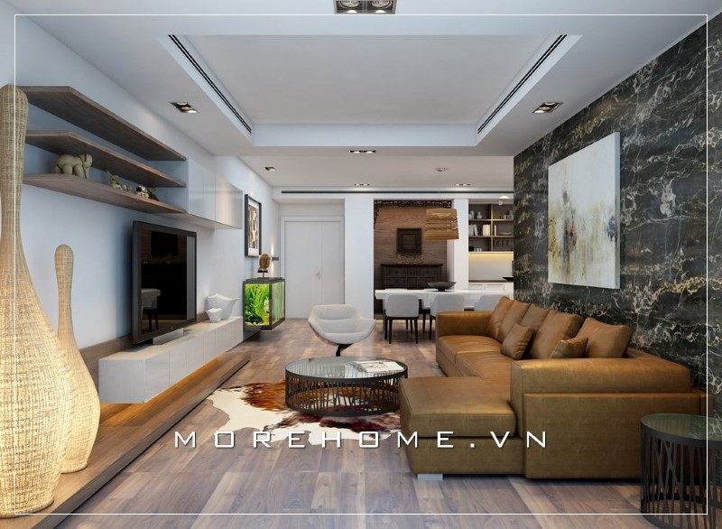 Vẻ ngoài sang trọng của chiếc bàn trà hình tròn mặt đá làm cho nó trở thành lựa chọn ưu tiên hàng đầu của mọi gia đình.